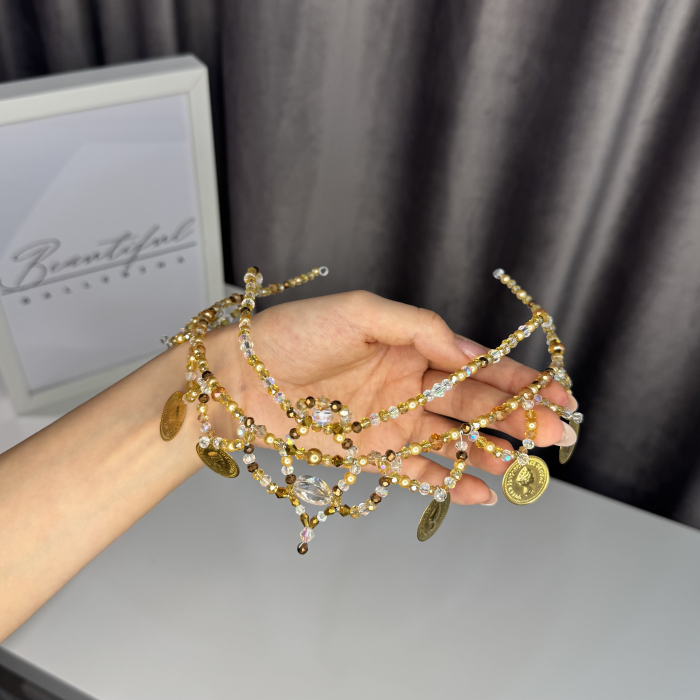 Tiara - gold - Esmeralda [6]