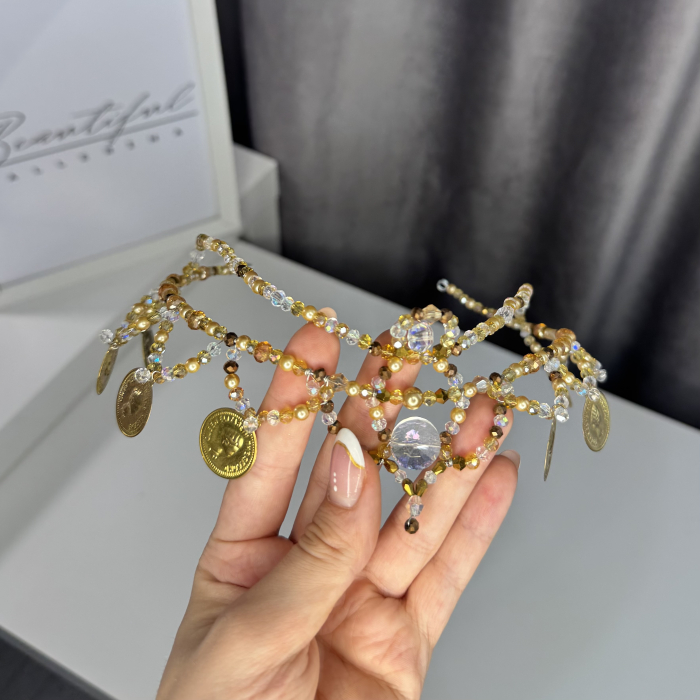 Tiara - gold - Esmeralda [2]