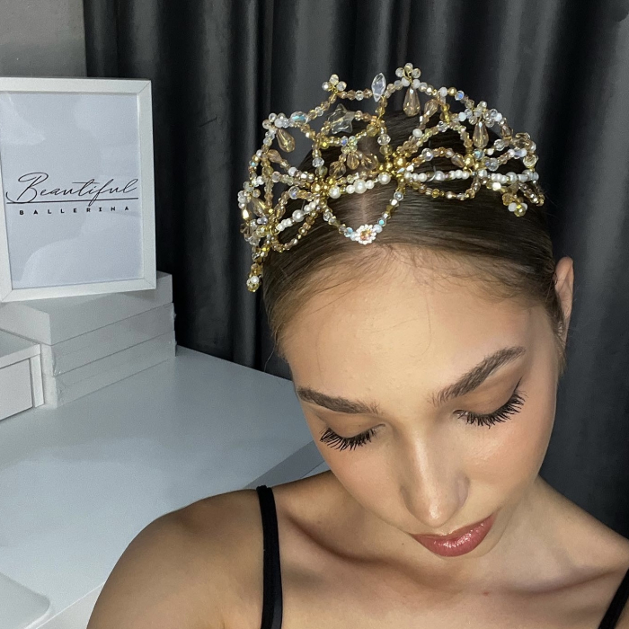 Tiara - gold - Nikiya [7]