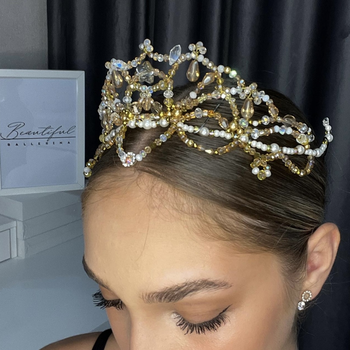 Tiara - gold - Nikiya [4]
