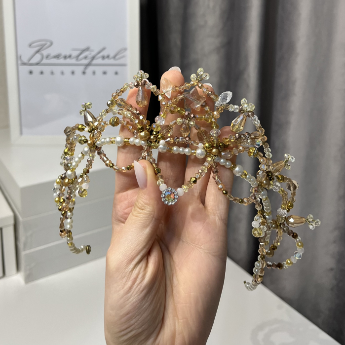 Tiara - gold - Nikiya [8]