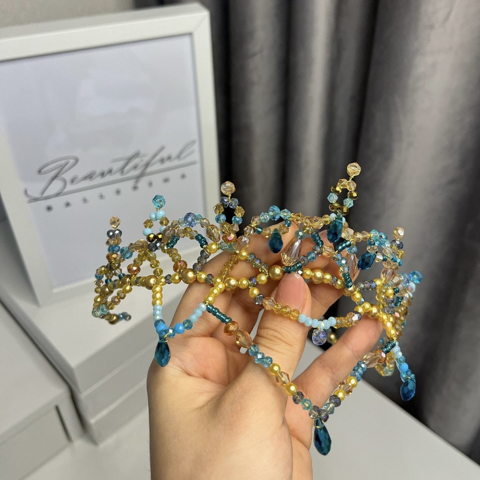 Tiara gold & turquoise - Odalisque [5]