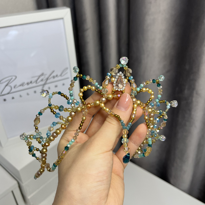 Tiara gold & turquoise - Talisman [4]
