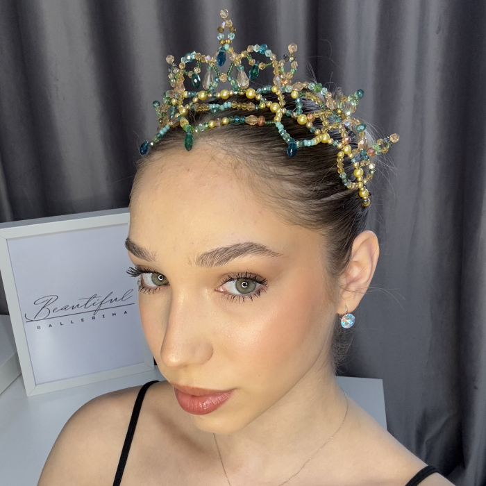 Tiara - green & gold - Le Corsaire [6]