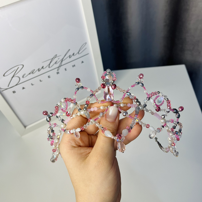 Tiara Pink & Silver - Aurora - Sleeping Beauty [2]