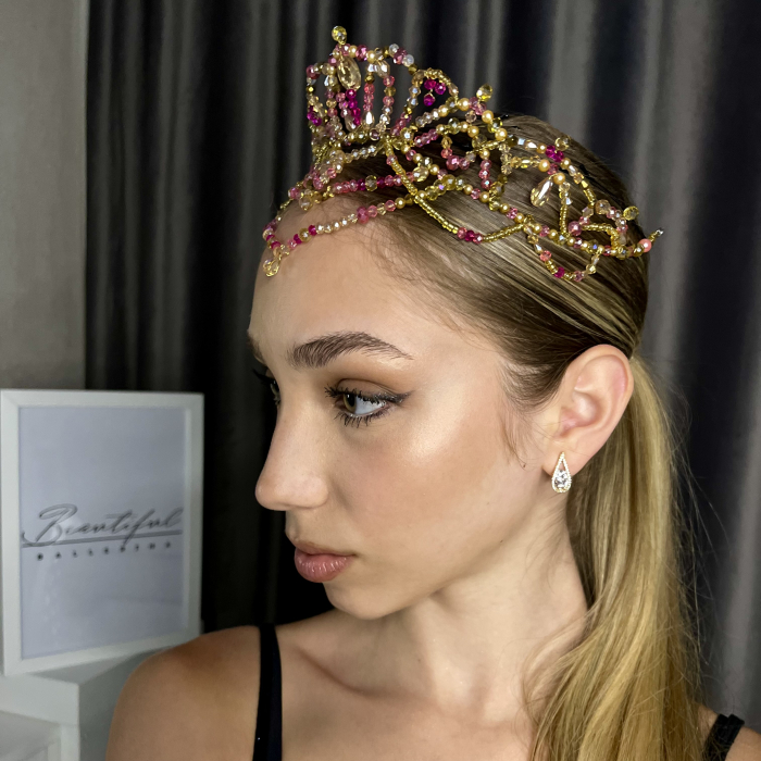 Tiara pink & gold - Medora [2]