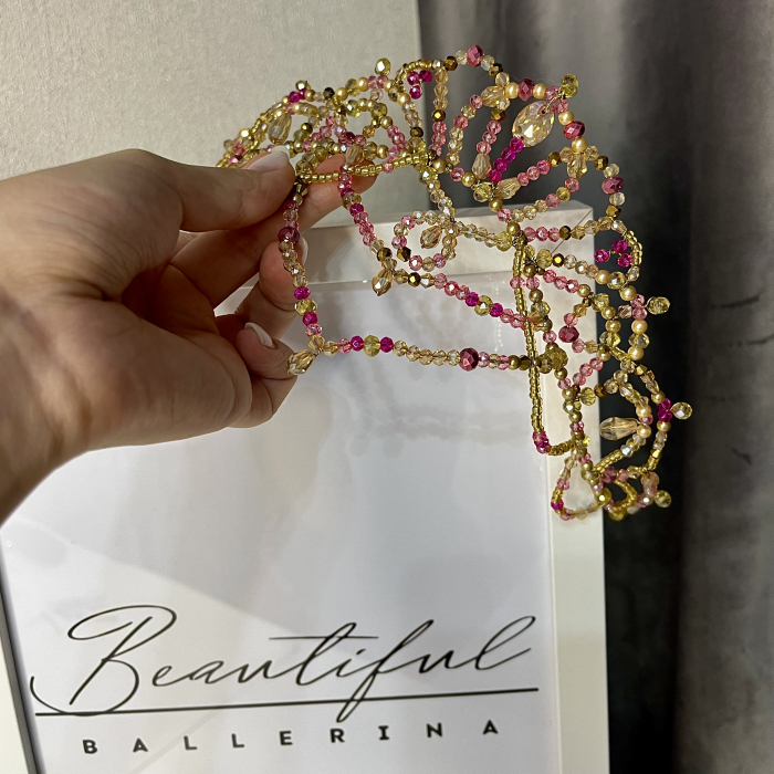 Tiara pink & gold - Medora [4]