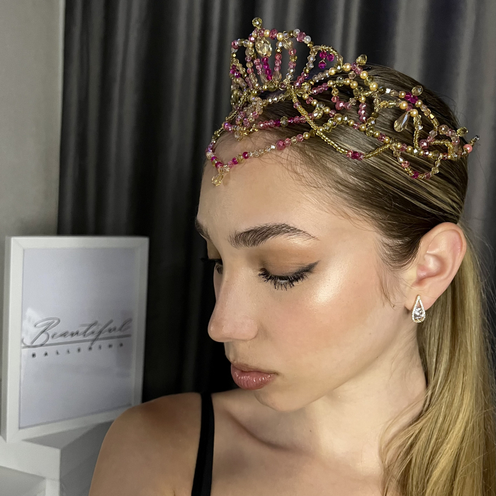 Tiara pink & gold - Medora [7]