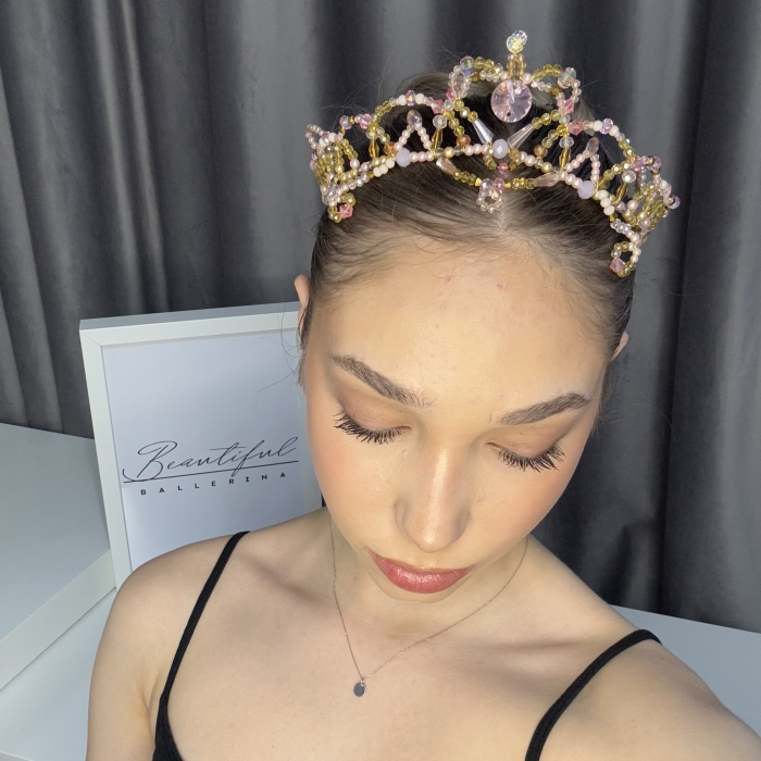 Tiara - pink & gold - Sugar Plum Fairy [3]