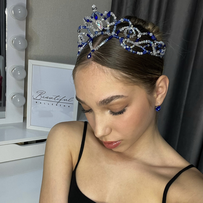Tiara Royal Blue & Silver - Grand Pas Classique [4]