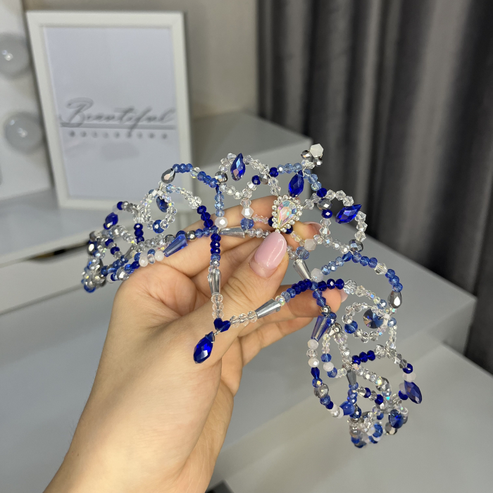 Tiara Royal Blue & Silver - Grand Pas Classique [2]