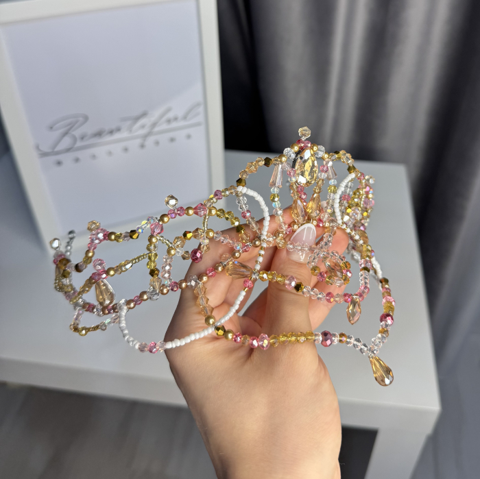 Tiara pink, gold & white - Medora - Le Corsaire [5]