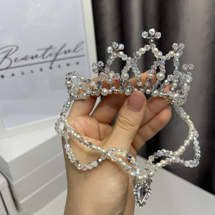 Tiara white & silver - Odette [2]