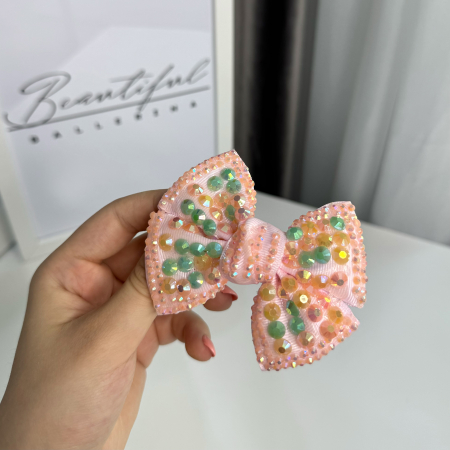 Fundite / Bows - Accesoriu pentru păr, fundiță roz – Beautiful Ballerina