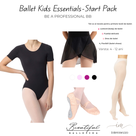 COPII - Ballet Kids Essentials – Start Pack for Kids – Intermezzo (LOVER MC), black
