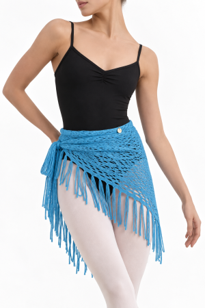 Ballet Warm-Up Shawl – Șal cu franjuri de încălzire pentru Balet [2]