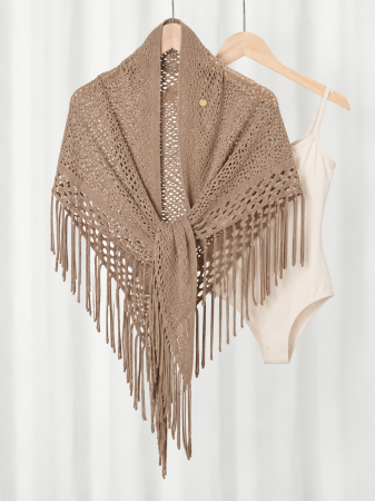 Ballet Warm-Up Shawl – Șal cu franjuri de încălzire pentru Balet [1]