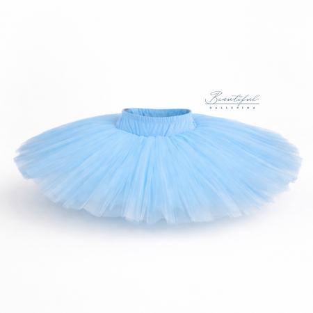 BALET - BB Signature Tutu - Blue - Tutu profesional de repetiții - Bleu