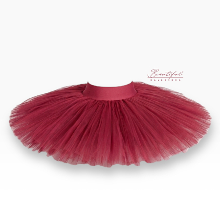 BALET - BB Signature Tutu - Burgundy - Tutu profesional de repetiții - Grena