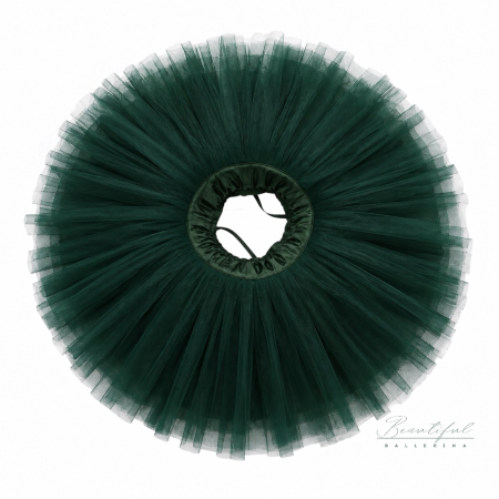 BB Signature Tutu - Dark Green - Tutu profesional de repetiții - Verde Închis [1]