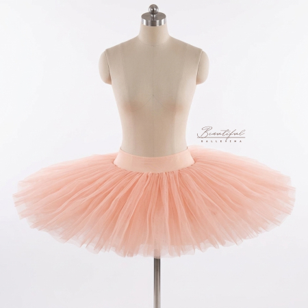 BALET - BB Signature Tutu - Peach - Tutu profesional de repetiții - Corai