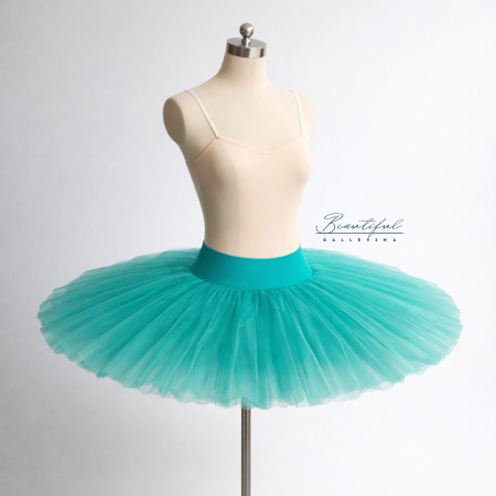 BALET - BB Signature Tutu - Turquoise - Tutu profesional de repetiții - Turcuaz