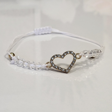 Bratara - White Heart [4]