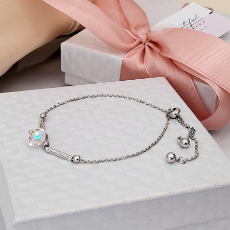 Bratari - Bratara - Siam Round Swarovski