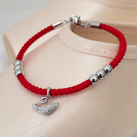 Bratara - Swan Charm [2]