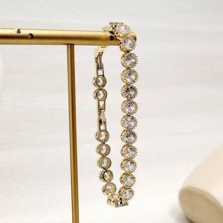 Inspired - Bratara tip Swarovski - gold