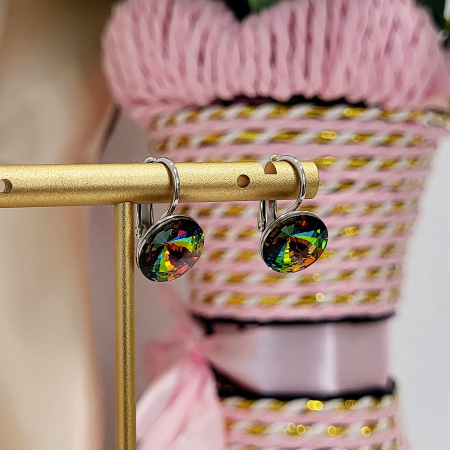 Cercei - BB Swarovski - dark multicolor [4]