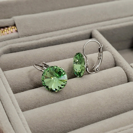 Cercei - BB Swarovski - green [5]