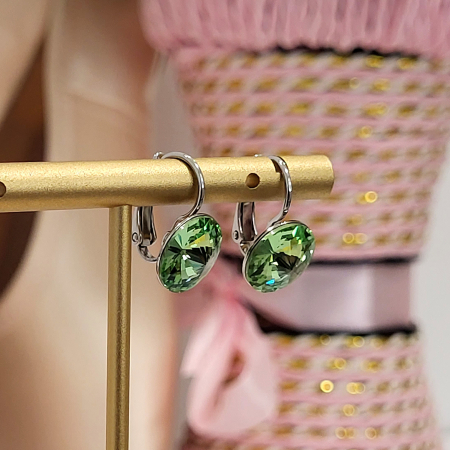 Cercei - Cercei - BB Swarovski - green