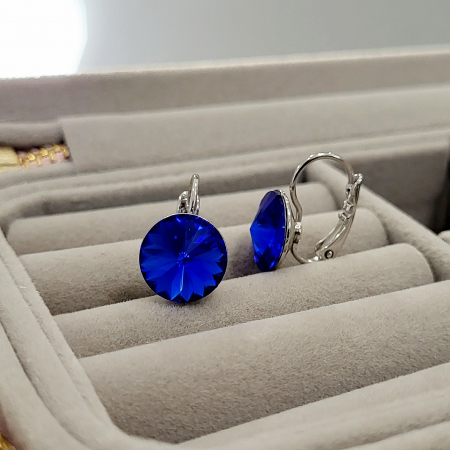 Cercei - Cercei - BB Swarovski - royal blue