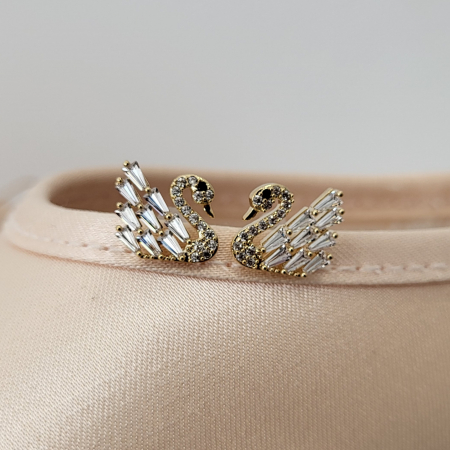 Cercei - Beautiful Swan - gold [4]