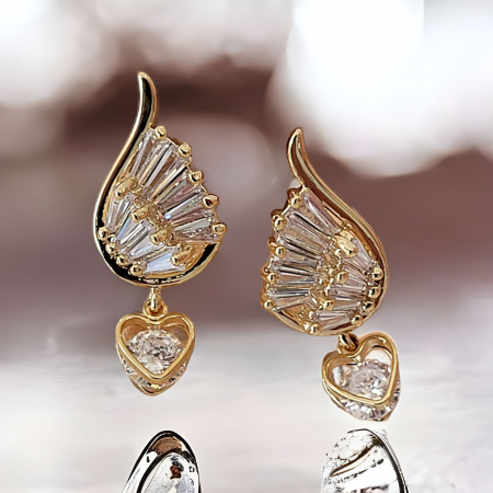 BIJUTERII - Cercei - Dancing Love Wings