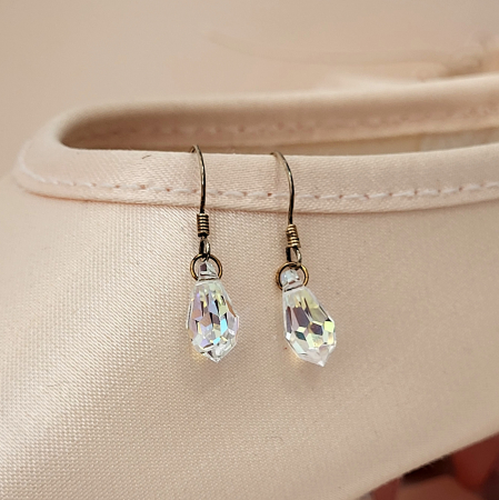 Cercei din Argint - Siam Tear Swarovski [5]