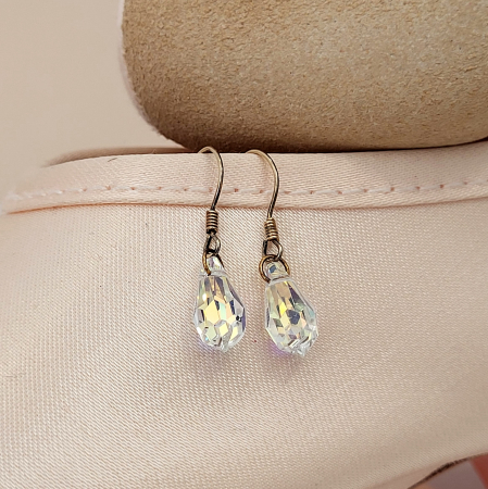 Cercei din Argint - Siam Tear Swarovski [2]
