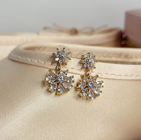 Cercei - Ella Flower - gold [2]