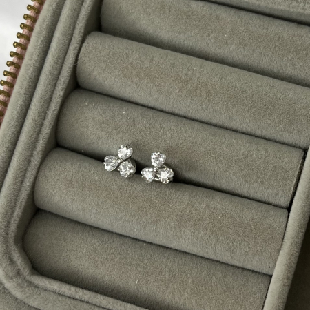 Cercei - Mia Earrings - silver [3]