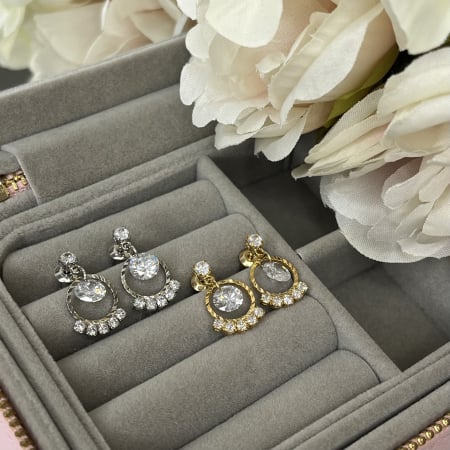Cercei - Olivia Earrings - silver [3]