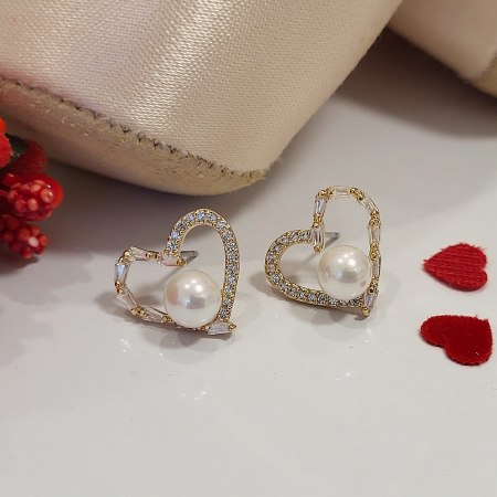 Elegance - Cercei - Pure Heart - gold