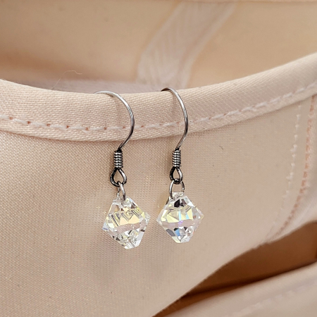 Cercei din Argint - Siam Diamond Swarovski [1]