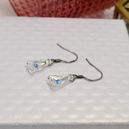 Cercei din Argint - Siam Long Swarovski [7]
