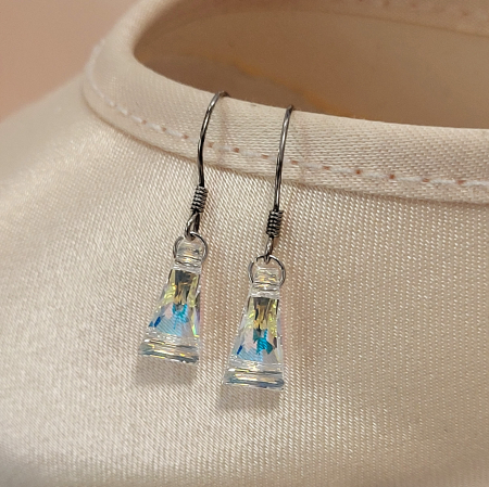Cercei din Argint - Siam Long Swarovski [6]