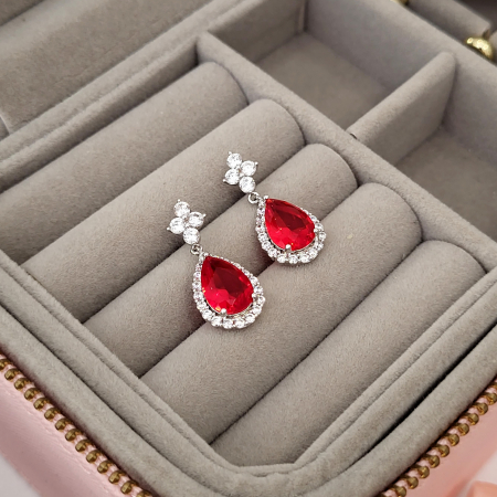 Cercei - Variation Earrings - Bright Red [7]