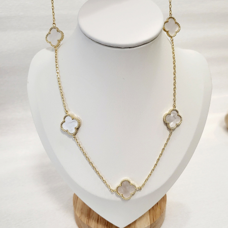 Colier tip Van Cleef - white & gold [4]