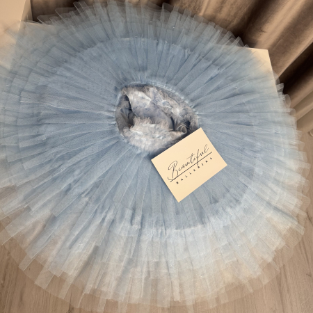 Costum de scenă - tutu de balet pentru copii - bleu - Queen of Dryads [7]