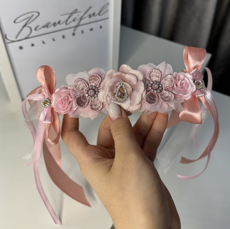 Flori / Flowers - Flowers pro Headpiece - pink