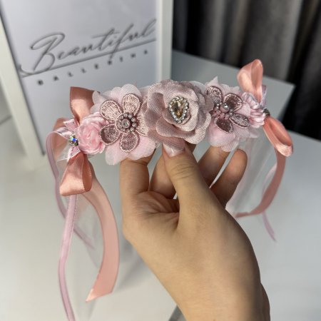 Flowers pro Headpiece - pink [2]